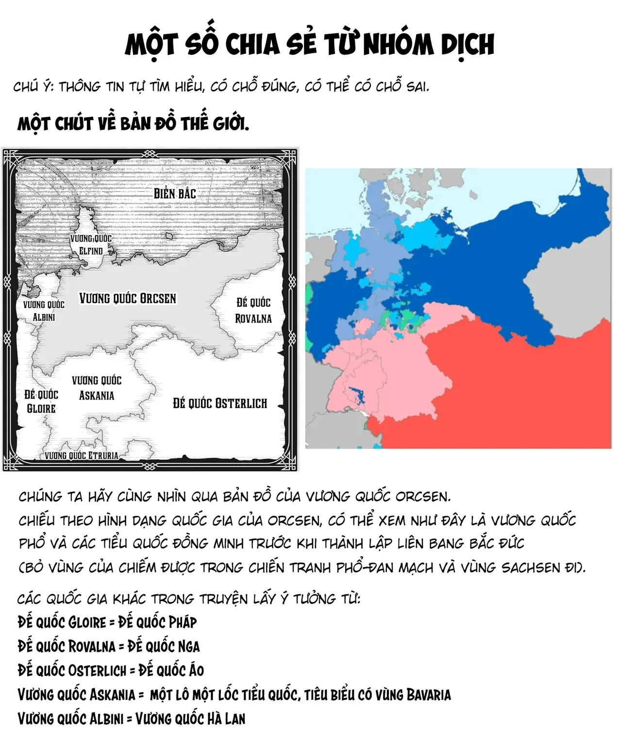 Biên Niên Sử Vương Quốc Orcsen - Vương Quốc Orc Mọi Rợ Đã Thiêu Rụi Vùng Đất Tiên Tộc Hiền Hòa Như Thế Nào? Chap 4 - Next Chap 5