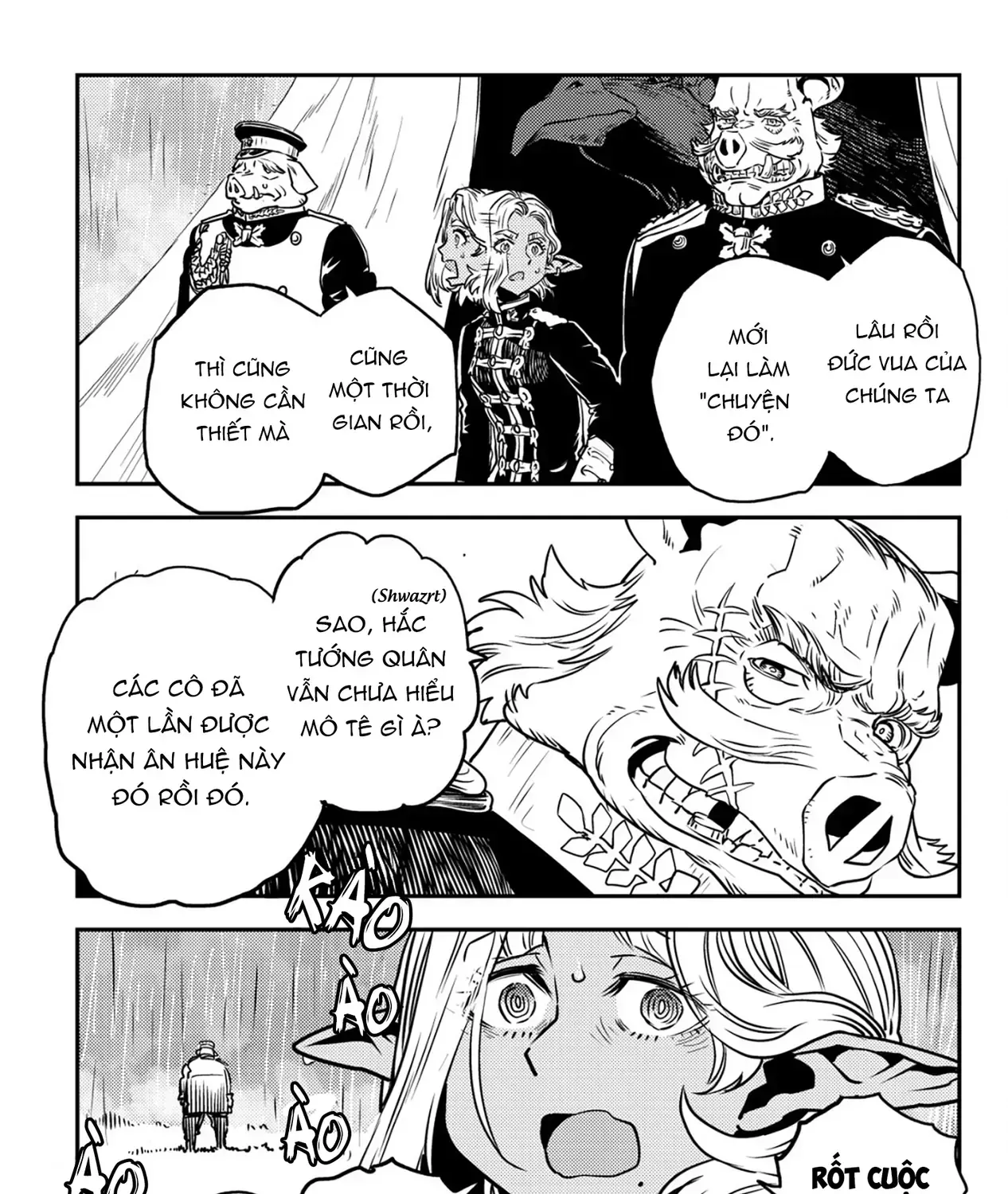 Biên Niên Sử Vương Quốc Orcsen - Vương Quốc Orc Mọi Rợ Đã Thiêu Rụi Vùng Đất Tiên Tộc Hiền Hòa Như Thế Nào? Chap 5 - Next Chap 6