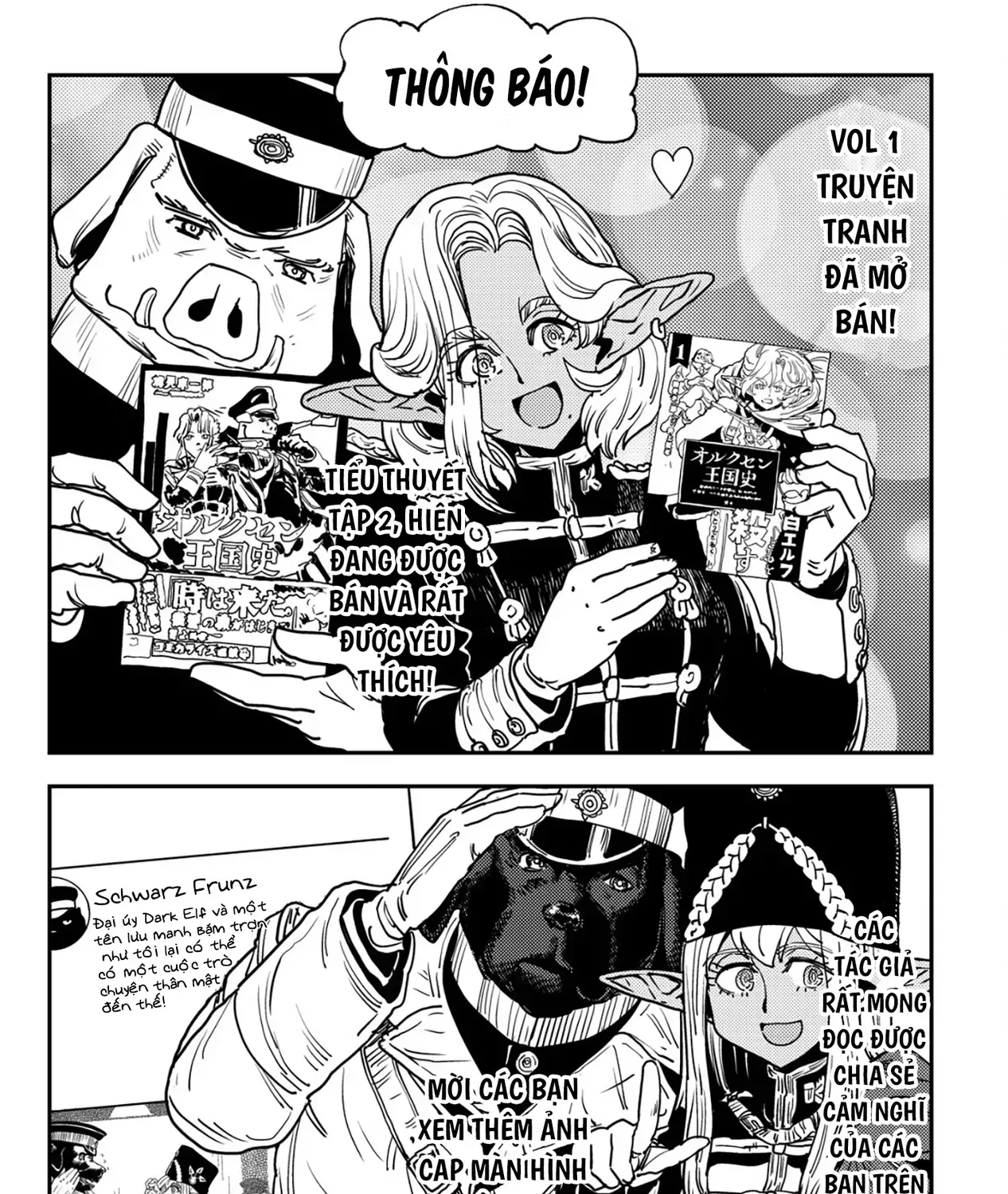 Biên Niên Sử Vương Quốc Orcsen - Vương Quốc Orc Mọi Rợ Đã Thiêu Rụi Vùng Đất Tiên Tộc Hiền Hòa Như Thế Nào? Chap 6 - Next Chap 7