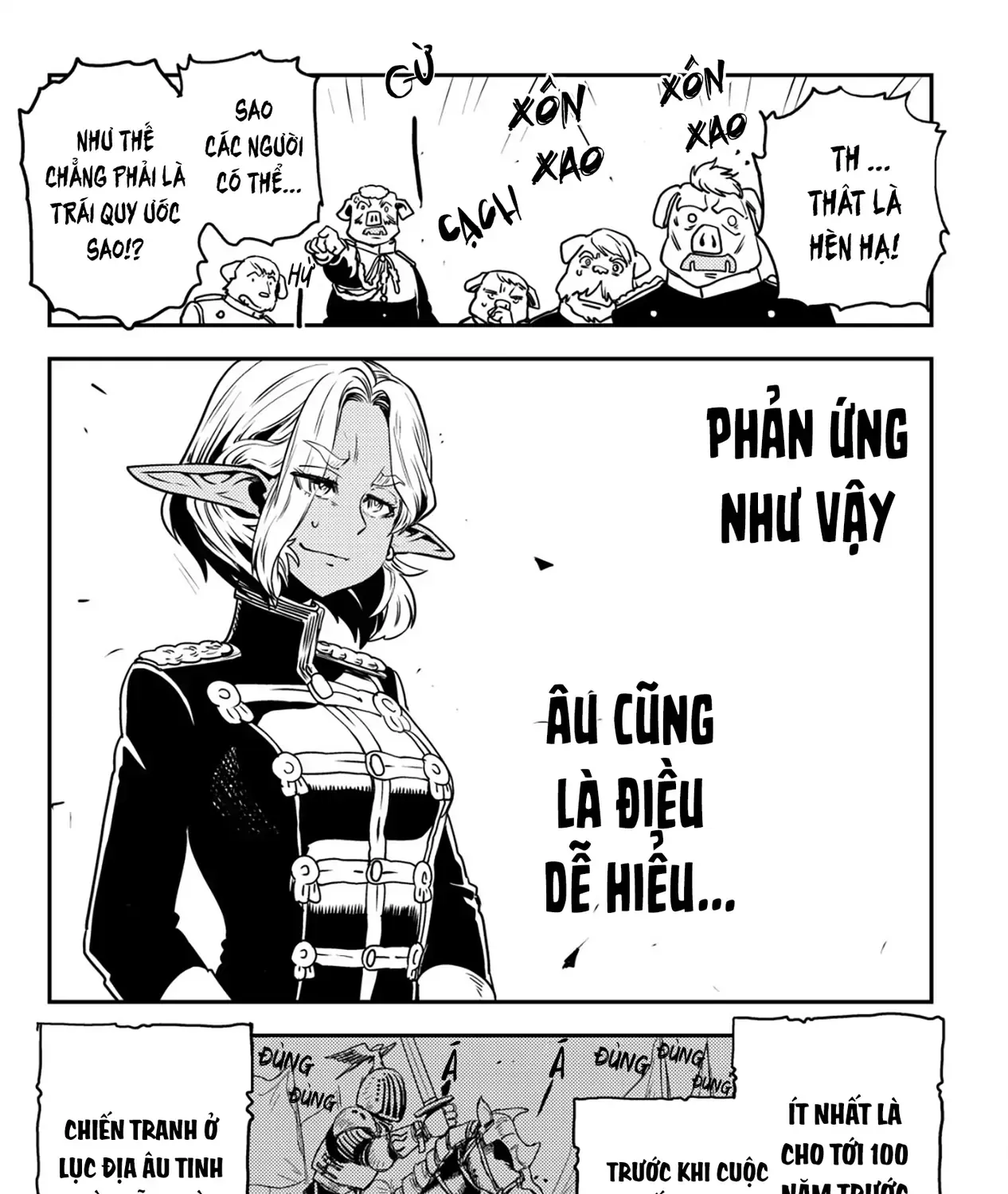 Biên Niên Sử Vương Quốc Orcsen - Vương Quốc Orc Mọi Rợ Đã Thiêu Rụi Vùng Đất Tiên Tộc Hiền Hòa Như Thế Nào? Chap 6 - Next Chap 7