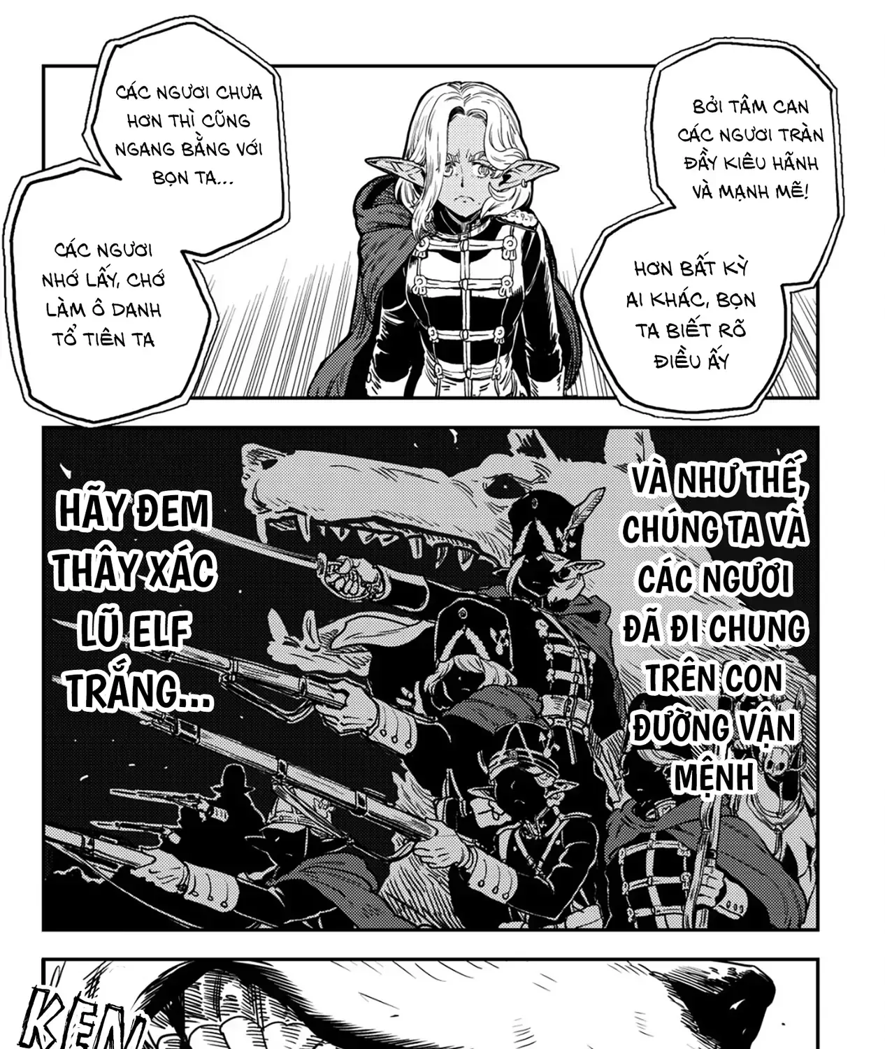 Biên Niên Sử Vương Quốc Orcsen - Vương Quốc Orc Mọi Rợ Đã Thiêu Rụi Vùng Đất Tiên Tộc Hiền Hòa Như Thế Nào? Chap 6 - Next Chap 7