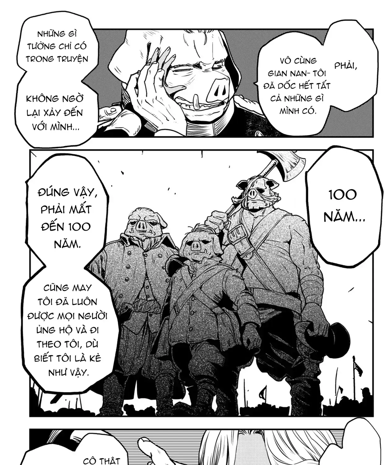 Biên Niên Sử Vương Quốc Orcsen - Vương Quốc Orc Mọi Rợ Đã Thiêu Rụi Vùng Đất Tiên Tộc Hiền Hòa Như Thế Nào? Chap 7 - Next Chap 8