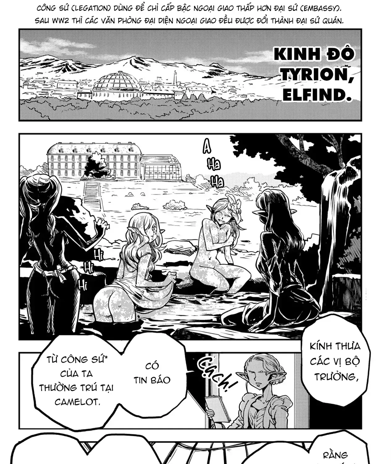 Biên Niên Sử Vương Quốc Orcsen - Vương Quốc Orc Mọi Rợ Đã Thiêu Rụi Vùng Đất Tiên Tộc Hiền Hòa Như Thế Nào? Chap 7 - Next Chap 8