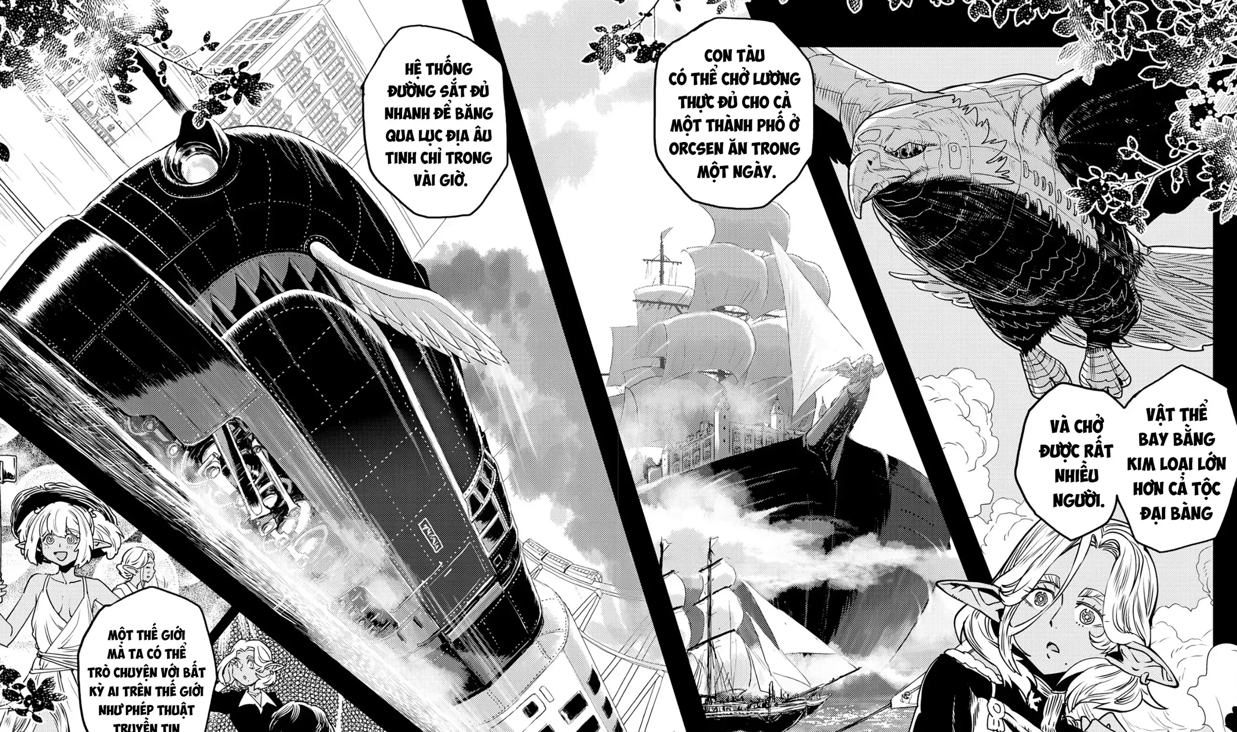 Biên Niên Sử Vương Quốc Orcsen - Vương Quốc Orc Mọi Rợ Đã Thiêu Rụi Vùng Đất Tiên Tộc Hiền Hòa Như Thế Nào? Chap 7 - Next Chap 8