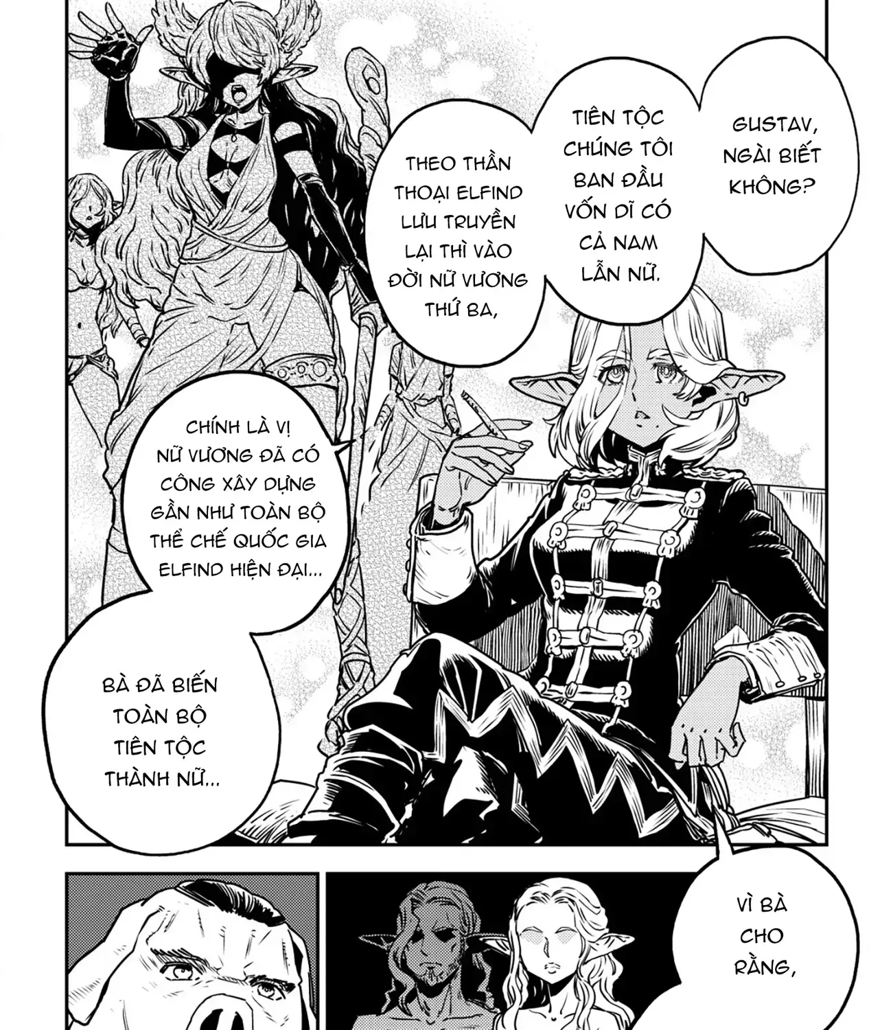 Biên Niên Sử Vương Quốc Orcsen - Vương Quốc Orc Mọi Rợ Đã Thiêu Rụi Vùng Đất Tiên Tộc Hiền Hòa Như Thế Nào? Chap 8 - Next Chap 9