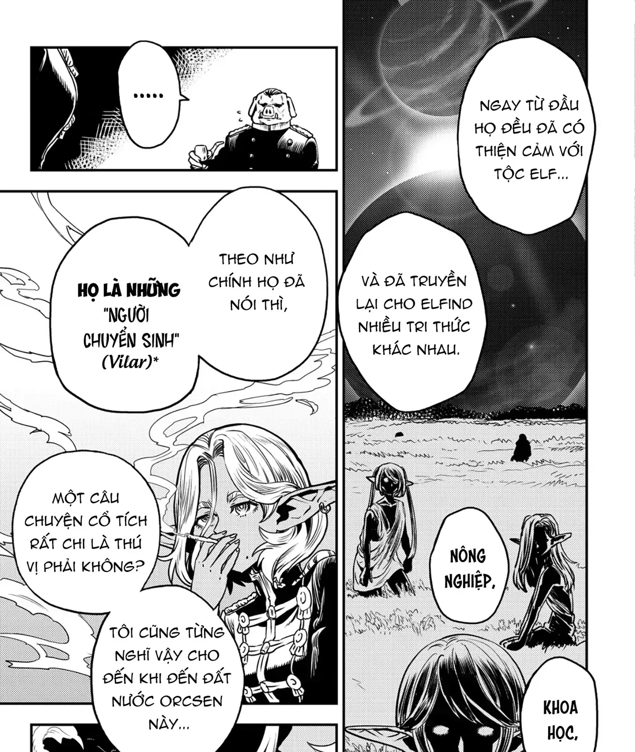 Biên Niên Sử Vương Quốc Orcsen - Vương Quốc Orc Mọi Rợ Đã Thiêu Rụi Vùng Đất Tiên Tộc Hiền Hòa Như Thế Nào? Chap 8 - Next Chap 9