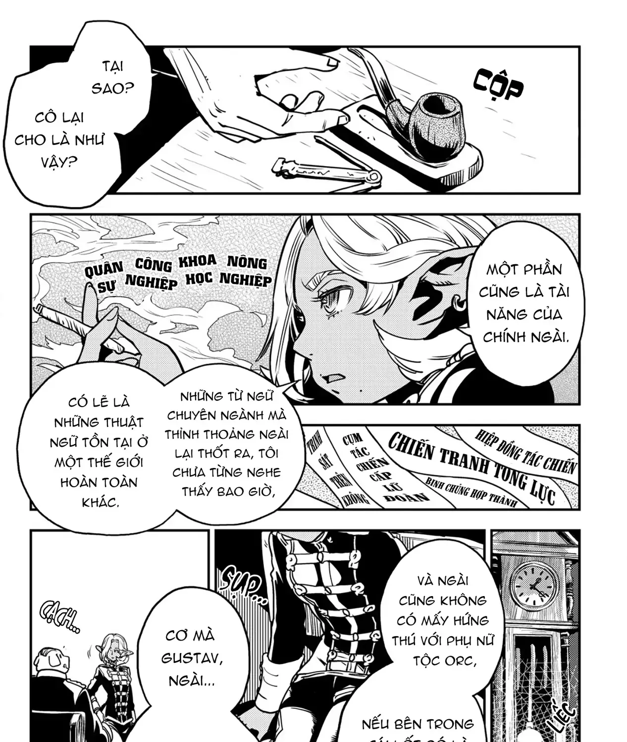 Biên Niên Sử Vương Quốc Orcsen - Vương Quốc Orc Mọi Rợ Đã Thiêu Rụi Vùng Đất Tiên Tộc Hiền Hòa Như Thế Nào? Chap 8 - Next Chap 9