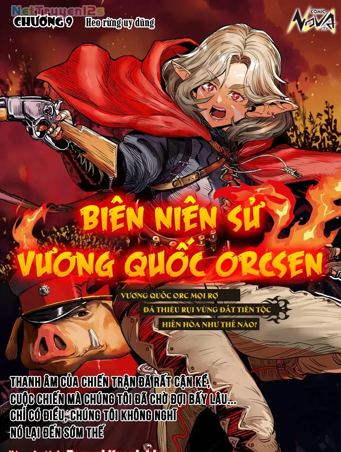 Biên Niên Sử Vương Quốc Orcsen - Vương Quốc Orc Mọi Rợ Đã Thiêu Rụi Vùng Đất Tiên Tộc Hiền Hòa Như Thế Nào? Chap 9 - Next Chap 10