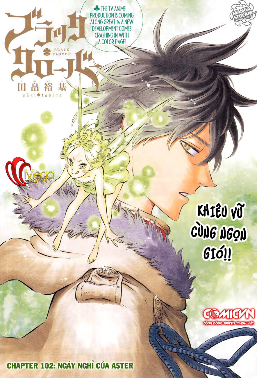 Black Clover - Thế Giới Phép Thuật Chap 102 - Next Chap 103