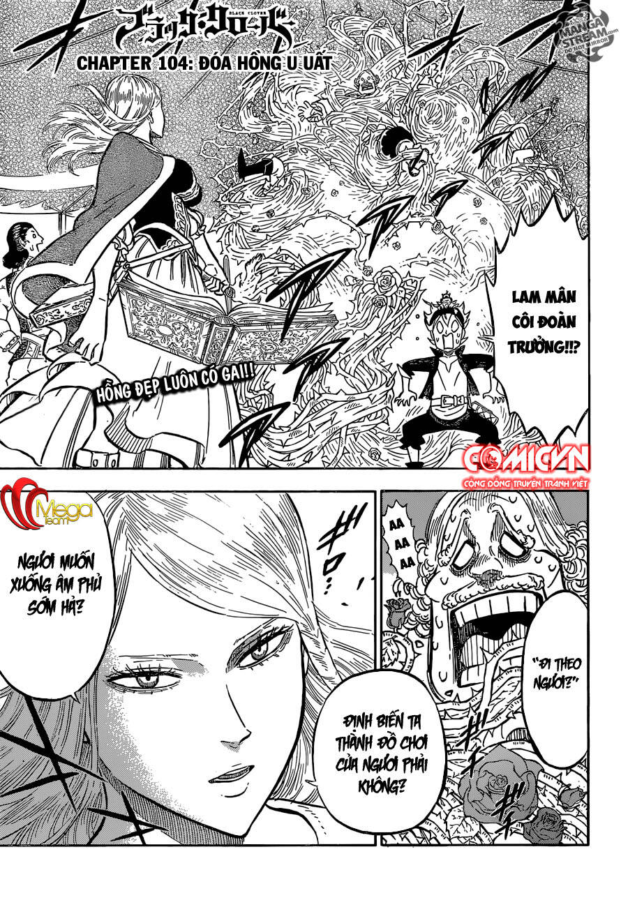 Black Clover - Thế Giới Phép Thuật Chap 104 - Next Chap 105