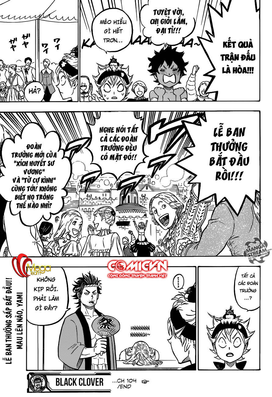 Black Clover - Thế Giới Phép Thuật Chap 104 - Next Chap 105