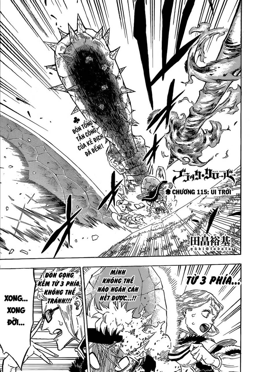 Black Clover - Thế Giới Phép Thuật Chap 115 - Next Chap 116