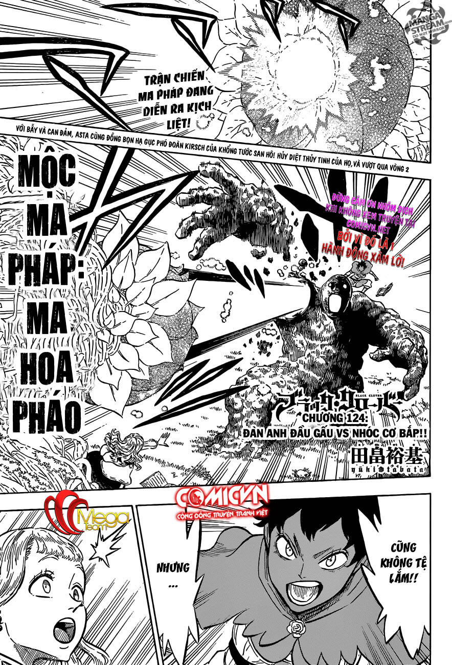 Black Clover - Thế Giới Phép Thuật Chap 124 - Next Chap 125