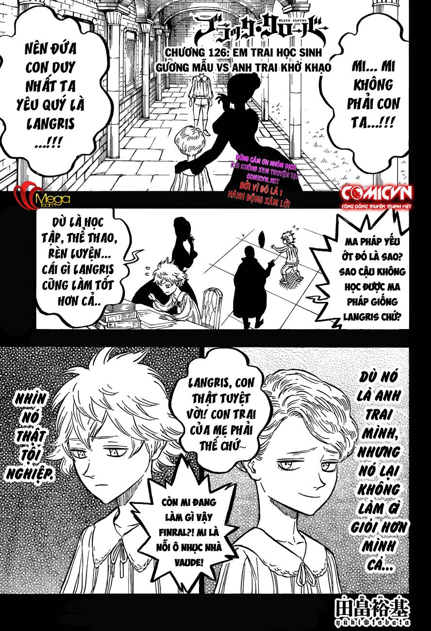 Black Clover - Thế Giới Phép Thuật Chap 126 - Next Chap 127