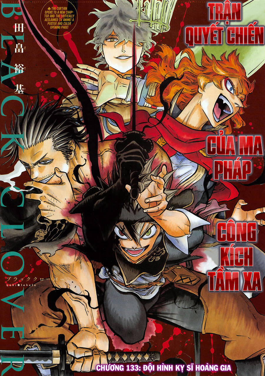 Black Clover - Thế Giới Phép Thuật Chap 133 - Next Chap 134