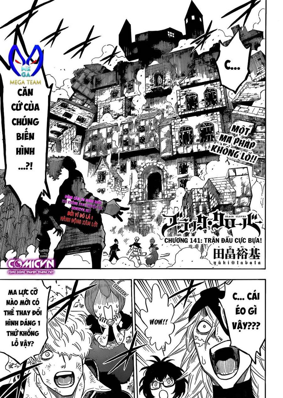 Black Clover - Thế Giới Phép Thuật Chap 141 - Next Chap 142