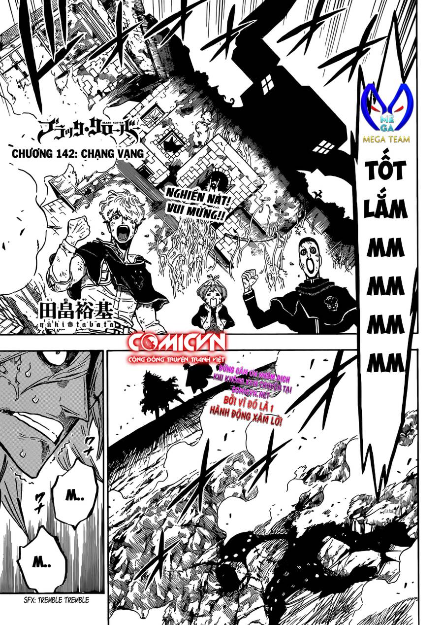 Black Clover - Thế Giới Phép Thuật Chap 142 - Next Chap 143
