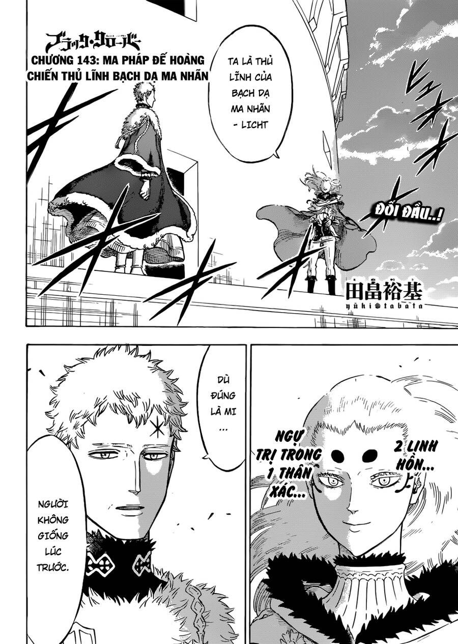 Black Clover - Thế Giới Phép Thuật Chap 143 - Next Chap 144