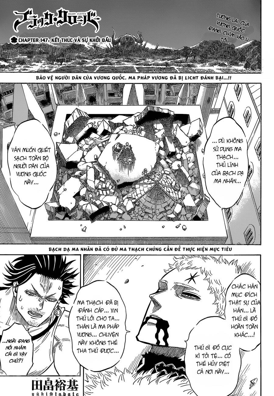 Black Clover - Thế Giới Phép Thuật Chap 147 - Next Chap 148