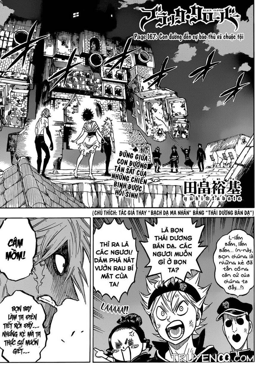 Black Clover - Thế Giới Phép Thuật Chap 167 - Next Chap 168