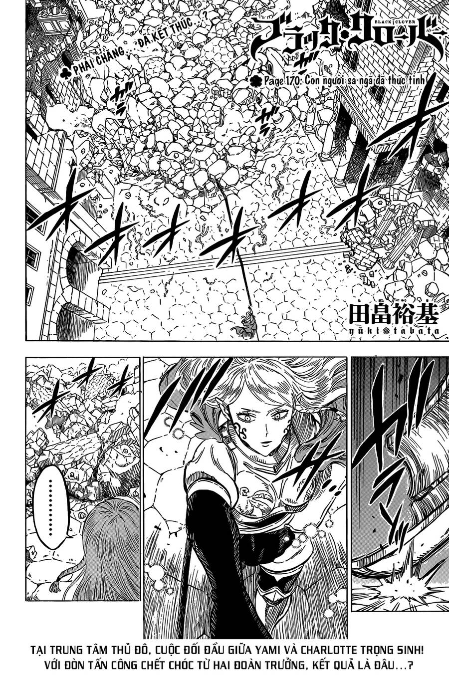Black Clover - Thế Giới Phép Thuật Chap 170 - Next Chap 171