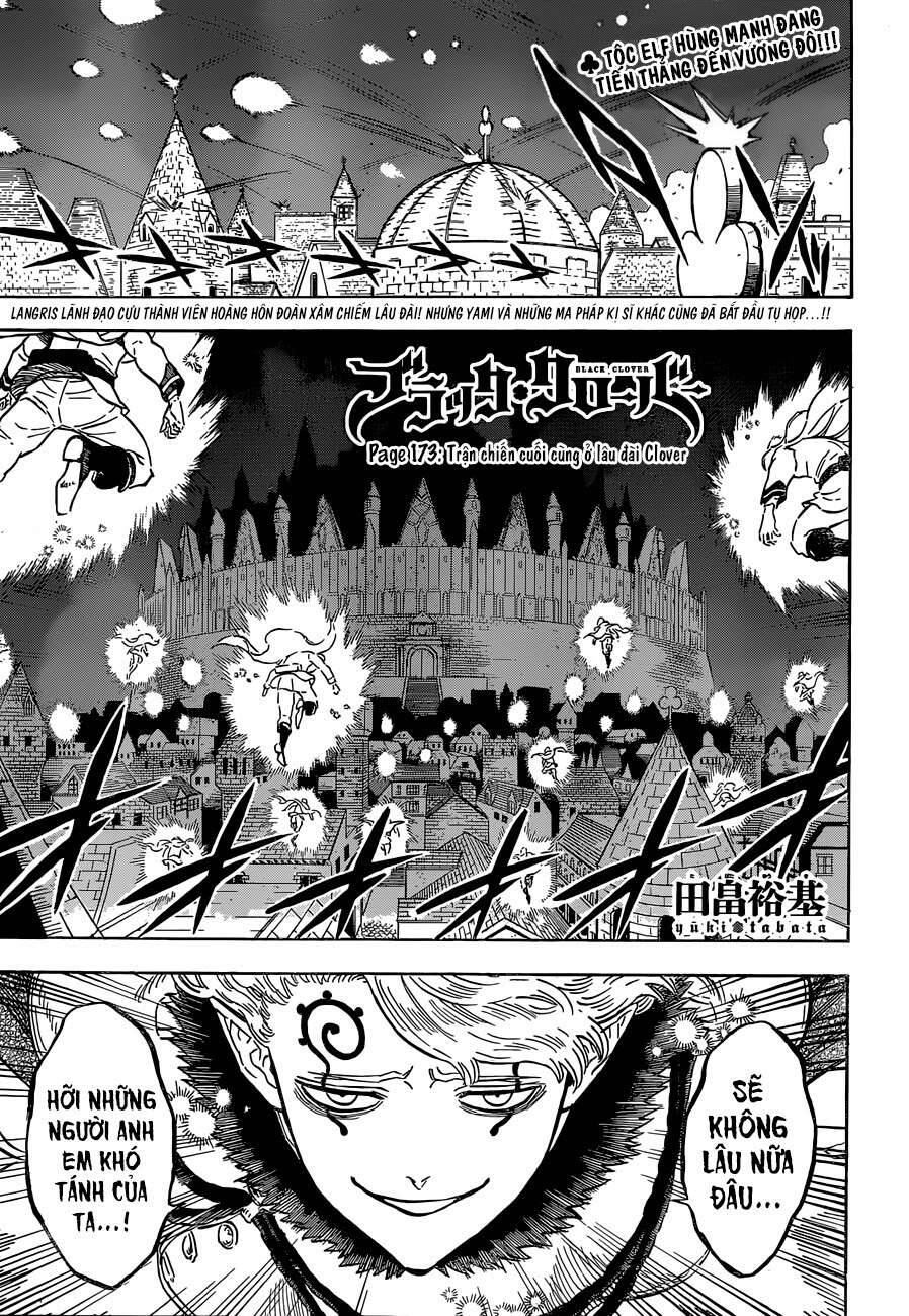 Black Clover - Thế Giới Phép Thuật Chap 173 - Next Chap 174