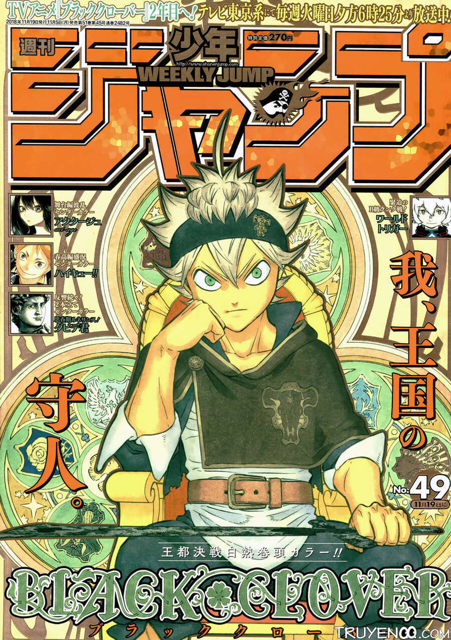 Black Clover - Thế Giới Phép Thuật Chap 180 - Next Chap 181