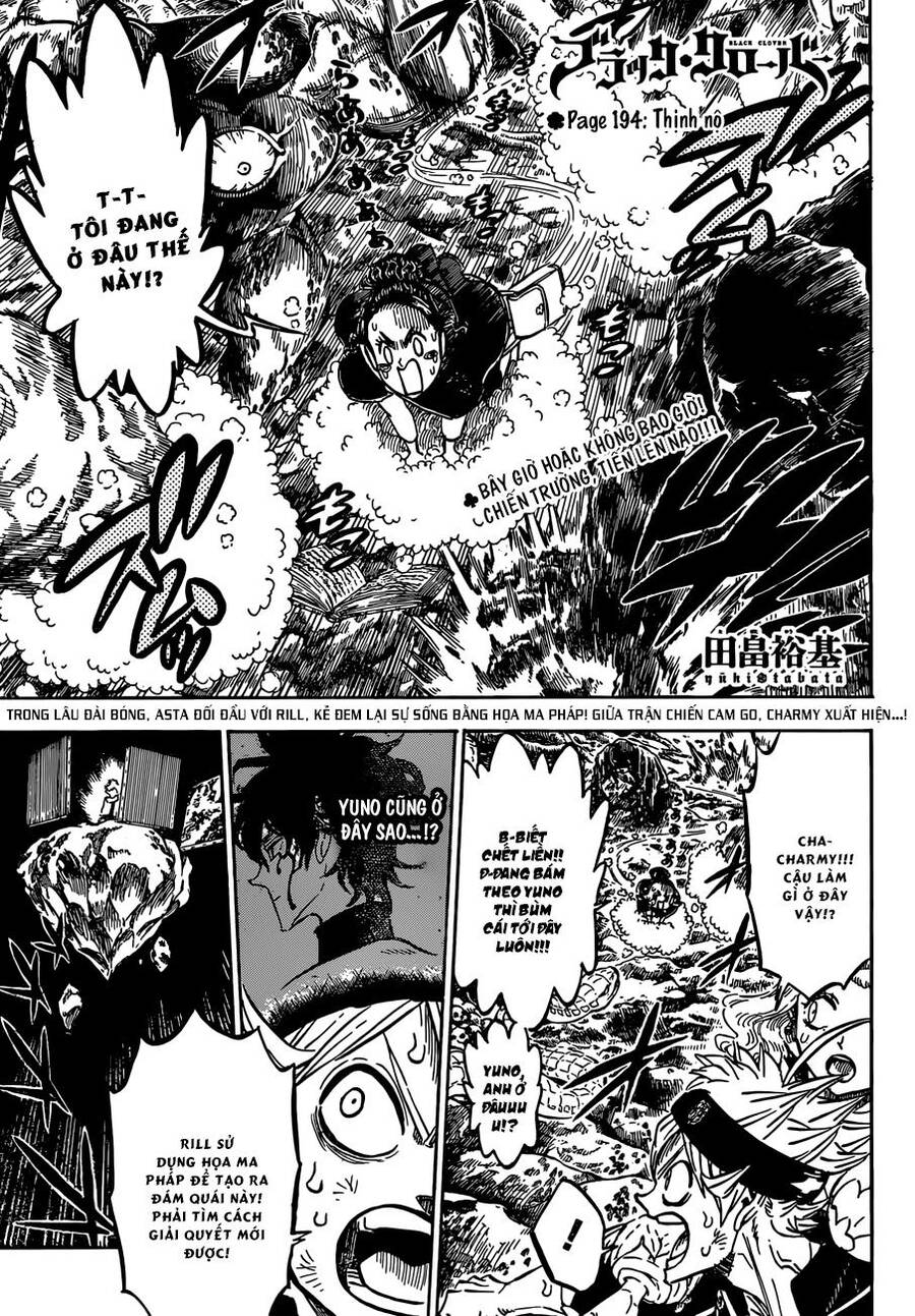 Black Clover - Thế Giới Phép Thuật Chap 194 - Next Chap 195