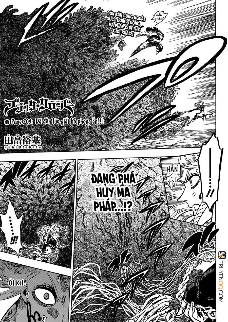 Black Clover - Thế Giới Phép Thuật Chap 203 - Next Chap 204