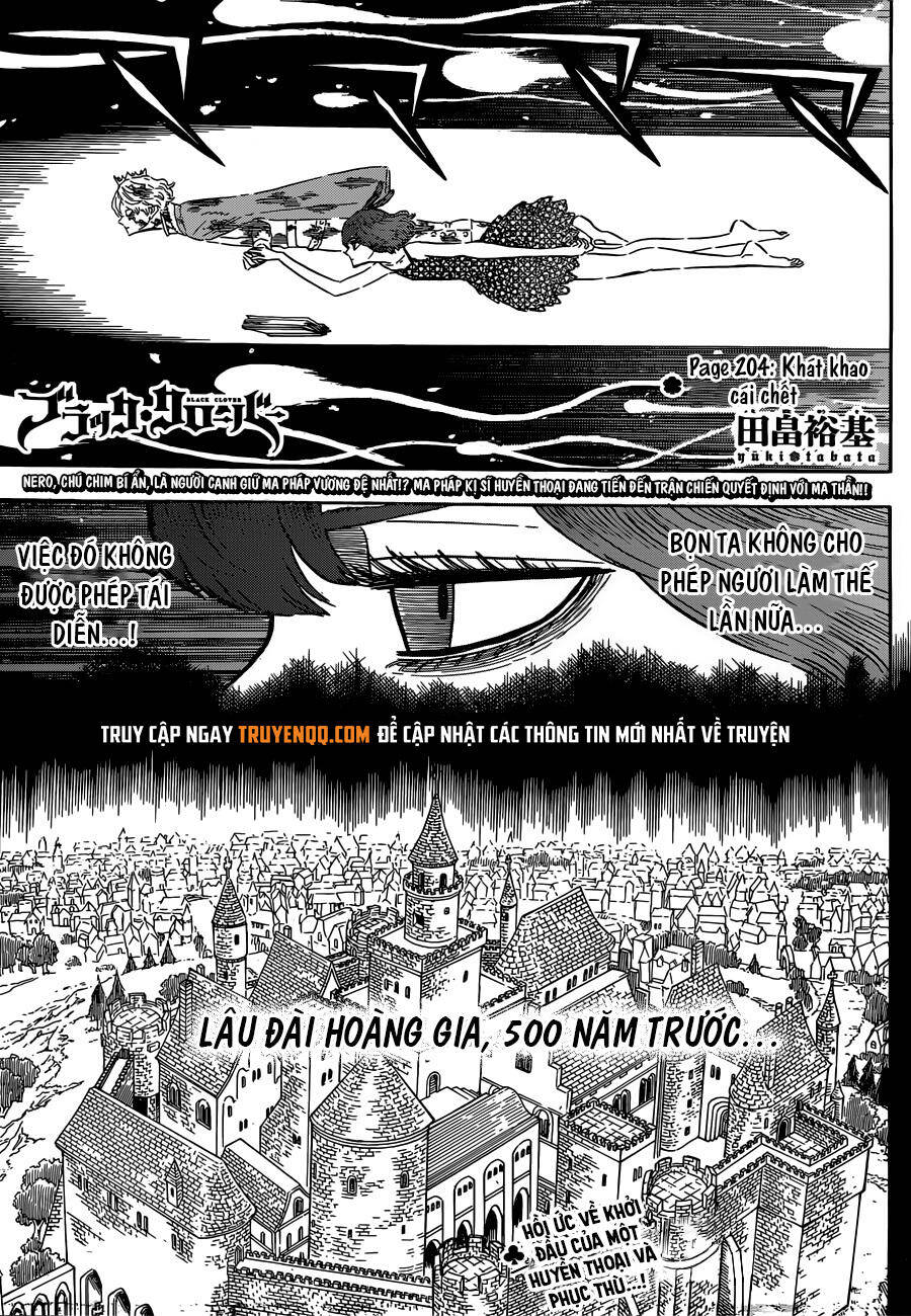 Black Clover - Thế Giới Phép Thuật Chap 204 - Next Chap 205