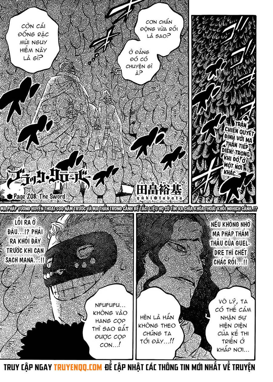 Black Clover - Thế Giới Phép Thuật Chap 208 - Next Chap 209