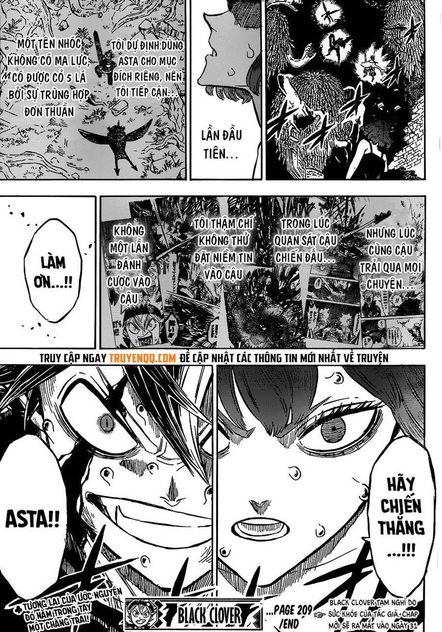 Black Clover - Thế Giới Phép Thuật Chap 209 - Next Chap 210
