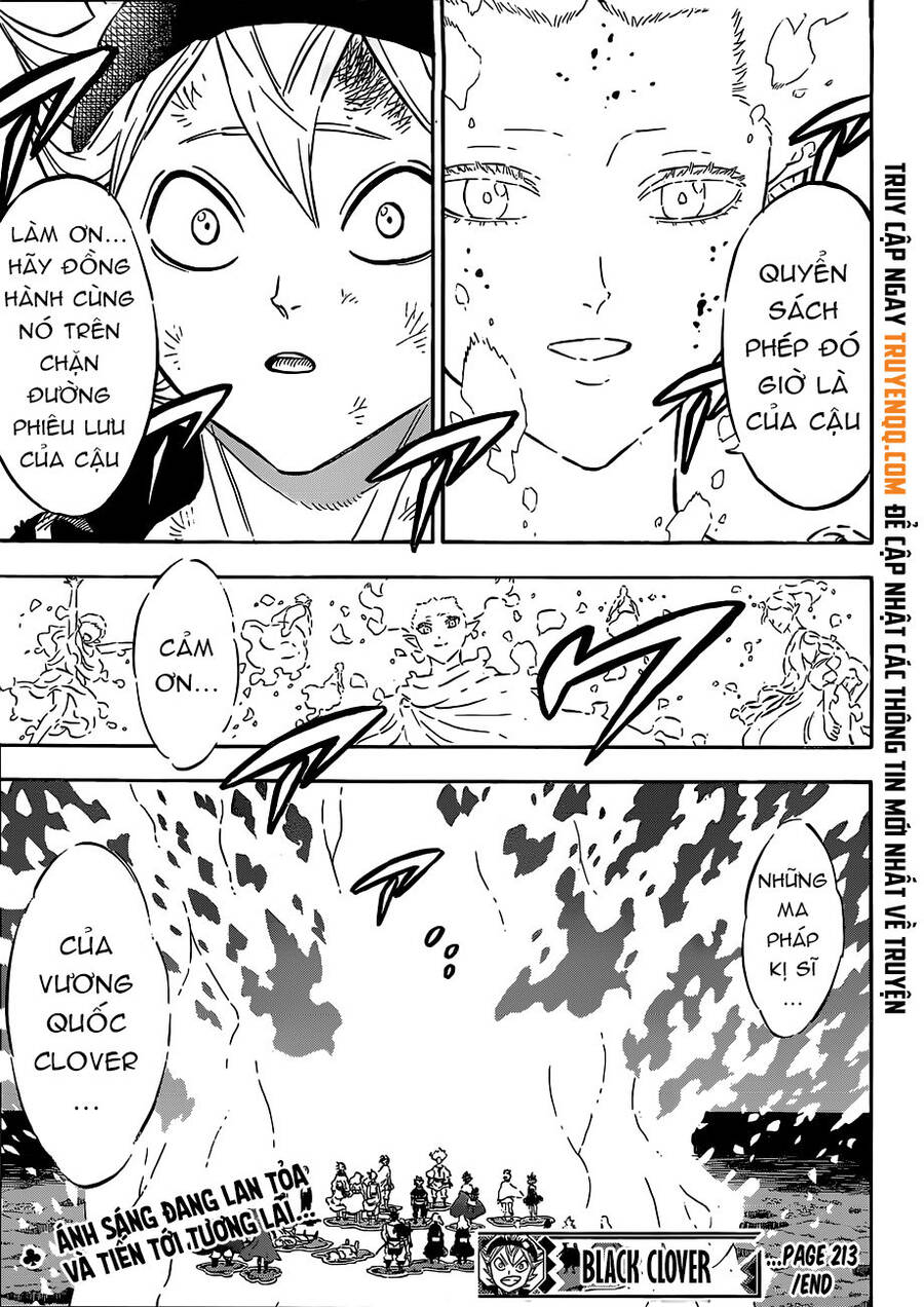 Black Clover - Thế Giới Phép Thuật Chap 213 - Next Chap 214