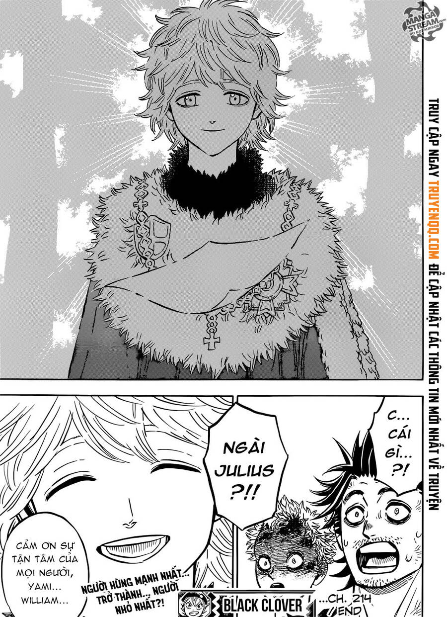 Black Clover - Thế Giới Phép Thuật Chap 214 - Next Chap 215