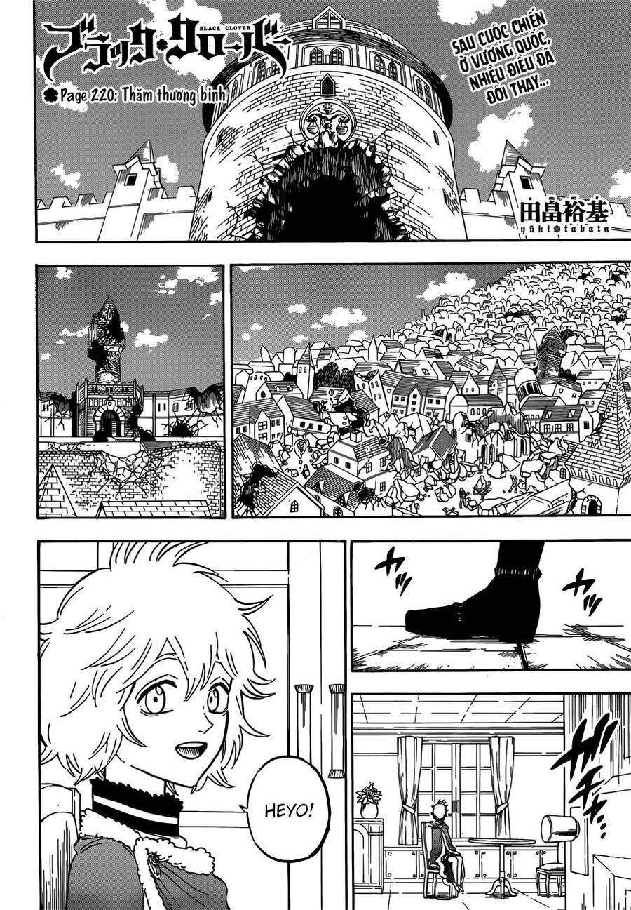 Black Clover - Thế Giới Phép Thuật Chap 220 - Next Chap 221