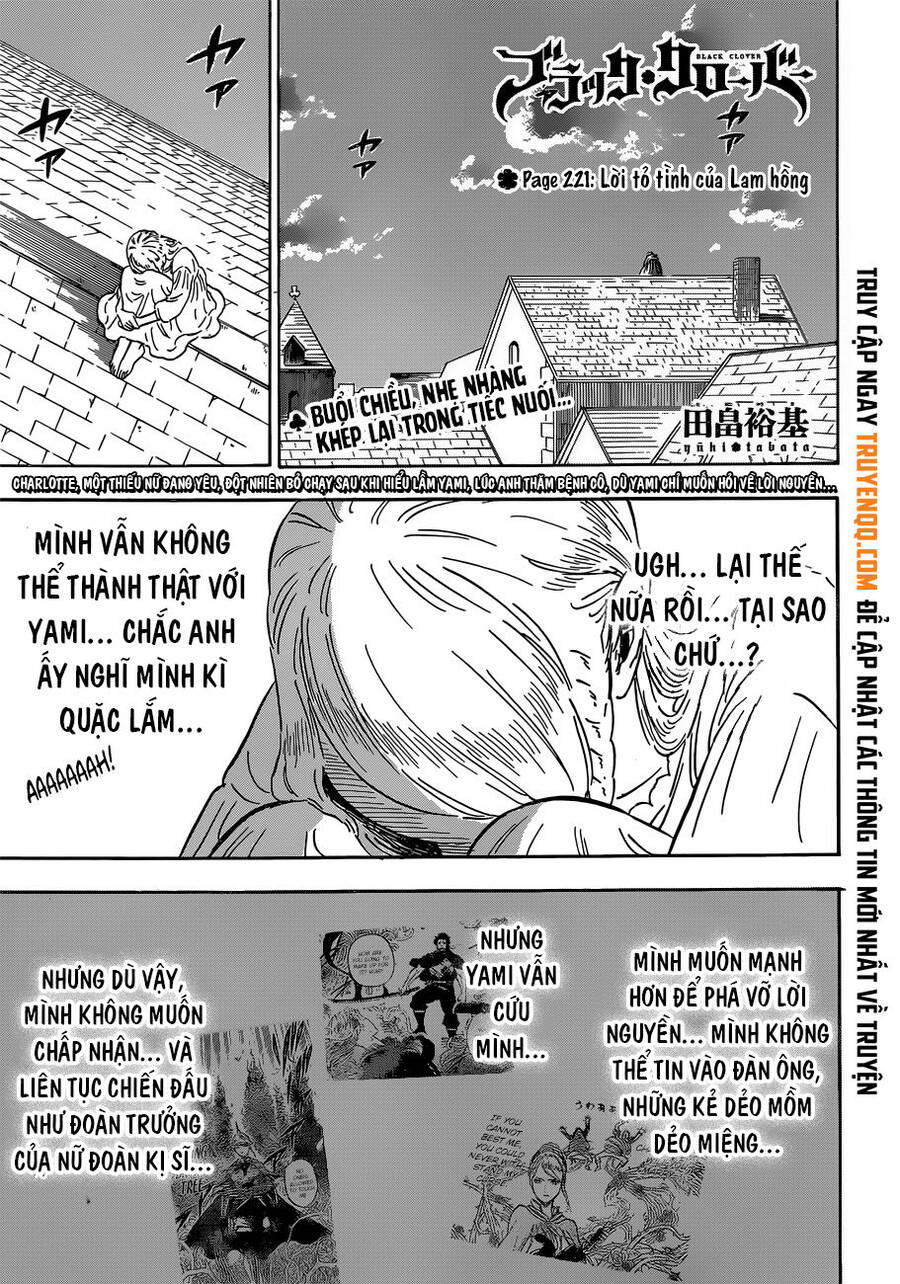 Black Clover - Thế Giới Phép Thuật Chap 221 - Next Chap 222