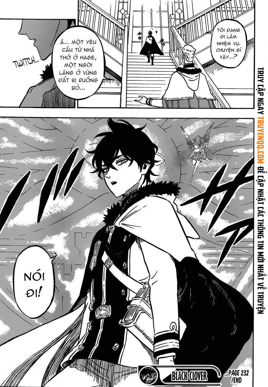 Black Clover - Thế Giới Phép Thuật Chap 232 - Next Chap 233