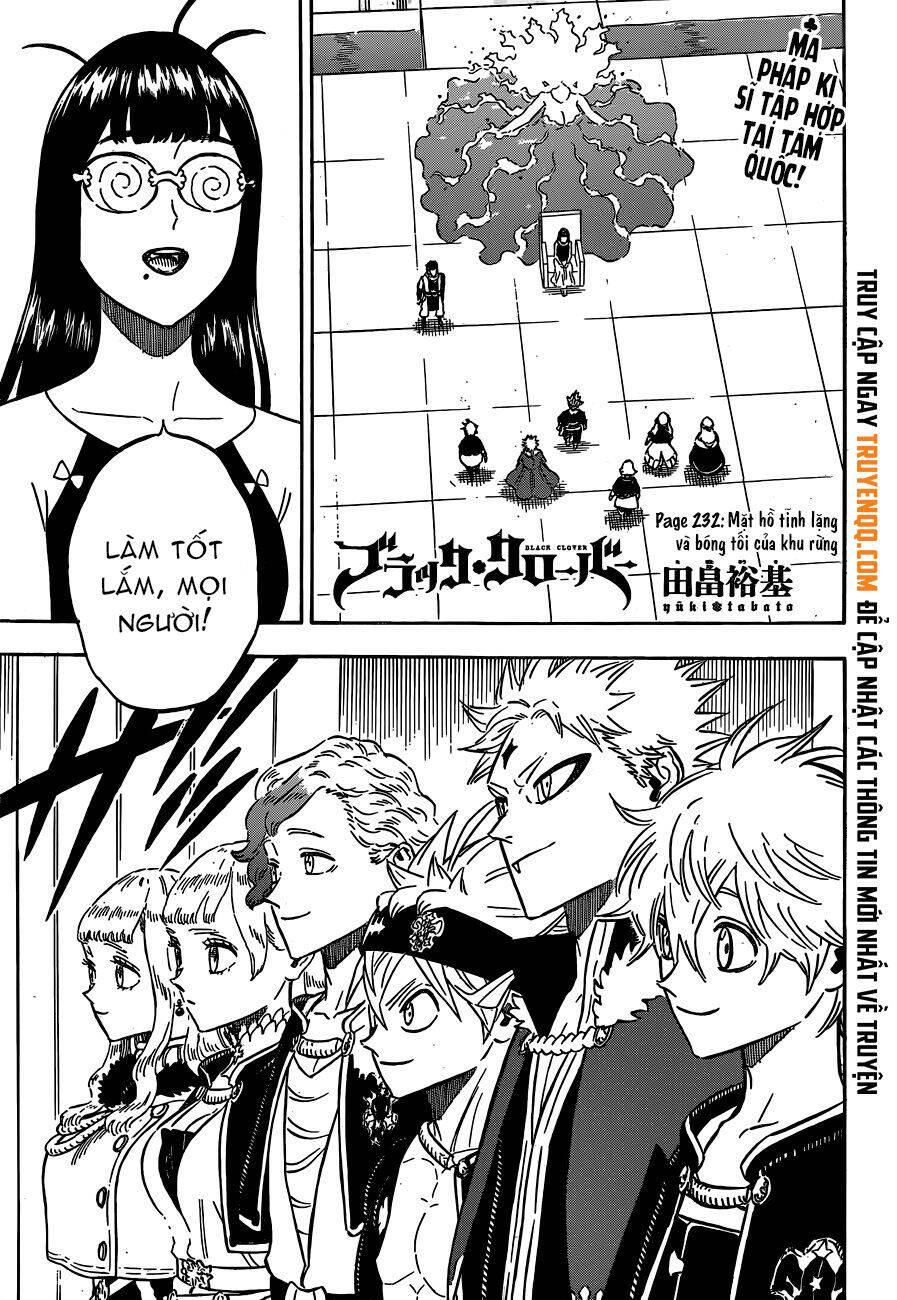 Black Clover - Thế Giới Phép Thuật Chap 232 - Next Chap 233