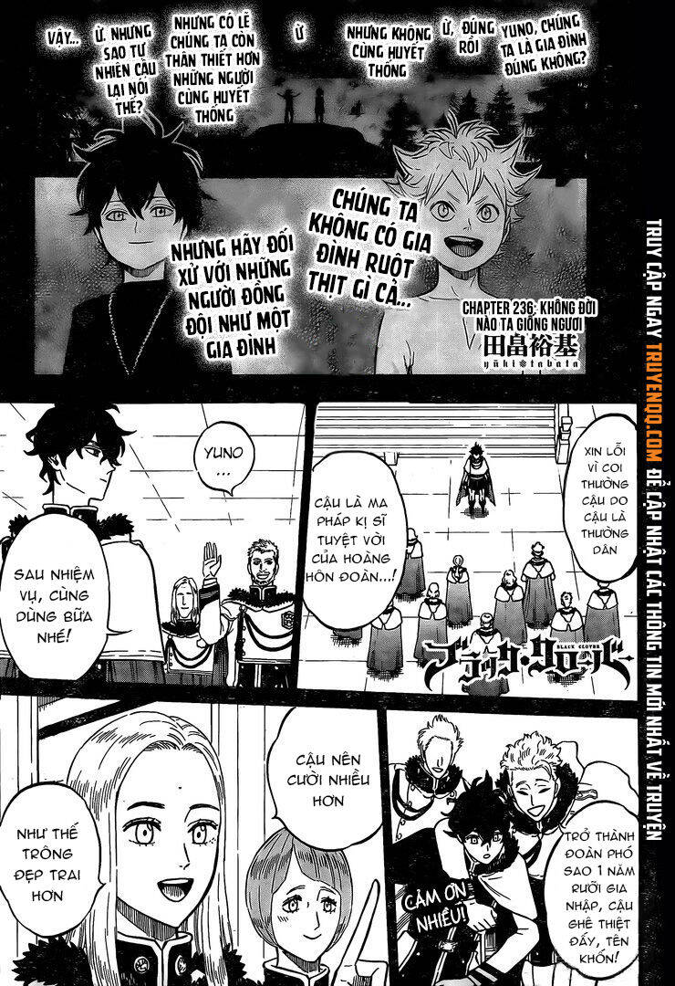 Black Clover - Thế Giới Phép Thuật Chap 236 - Next Chap 237