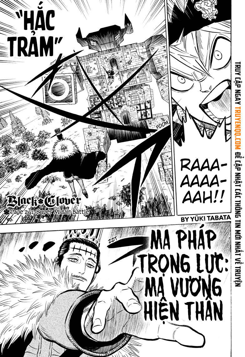 Black Clover - Thế Giới Phép Thuật Chap 241 - Next Chap 242