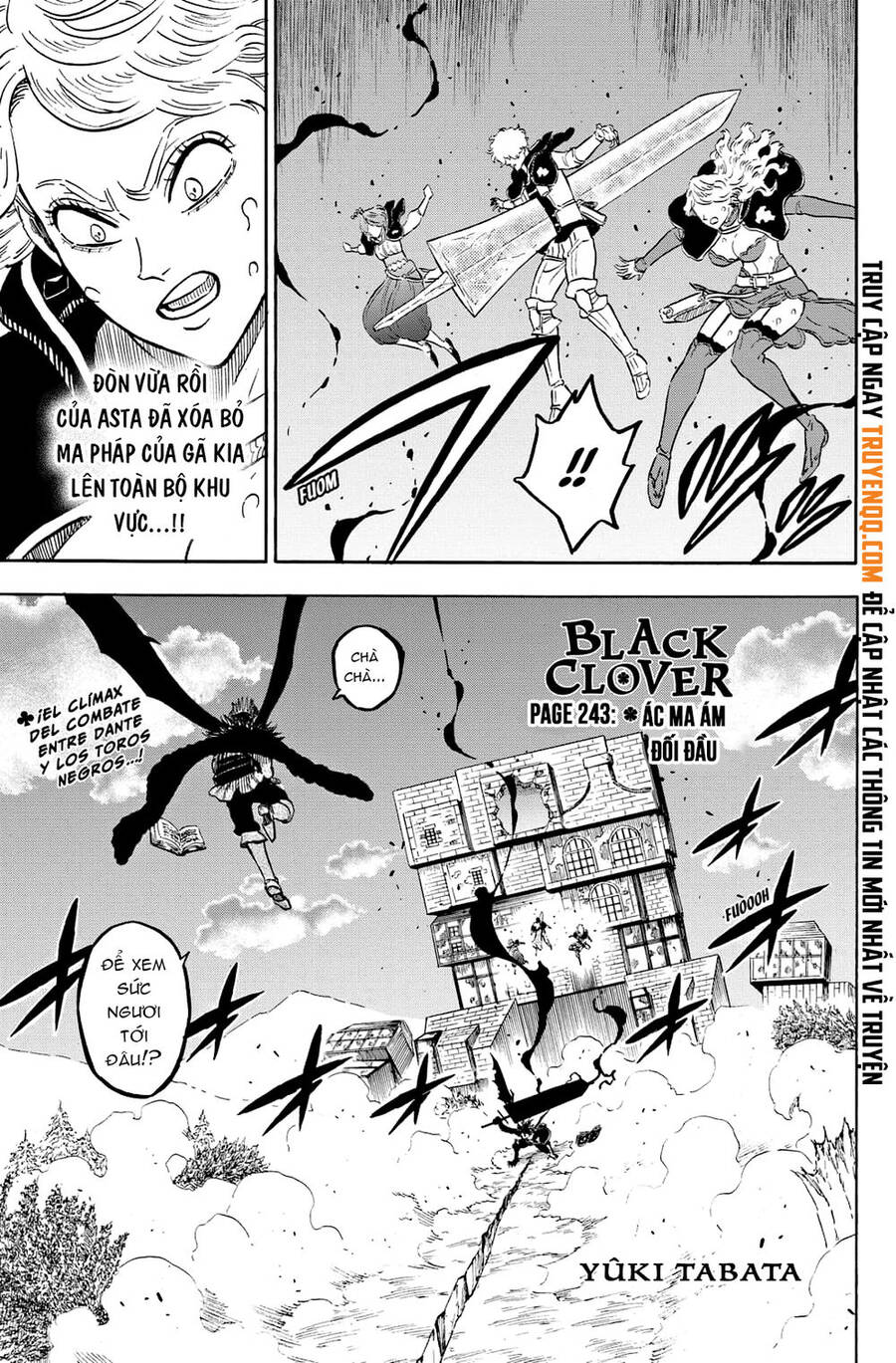Black Clover - Thế Giới Phép Thuật Chap 243 - Next Chap 244