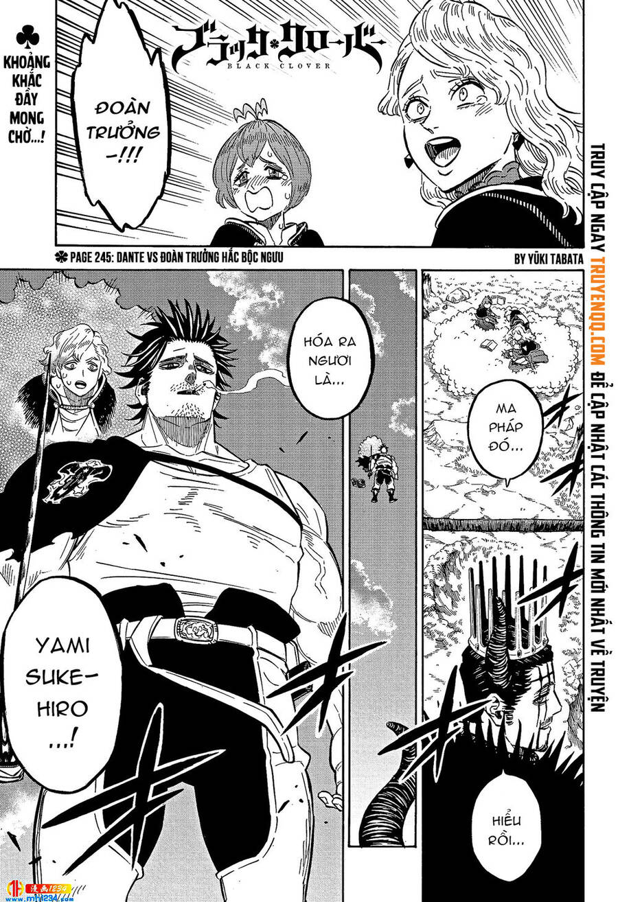 Black Clover - Thế Giới Phép Thuật Chap 245 - Next Chap 246