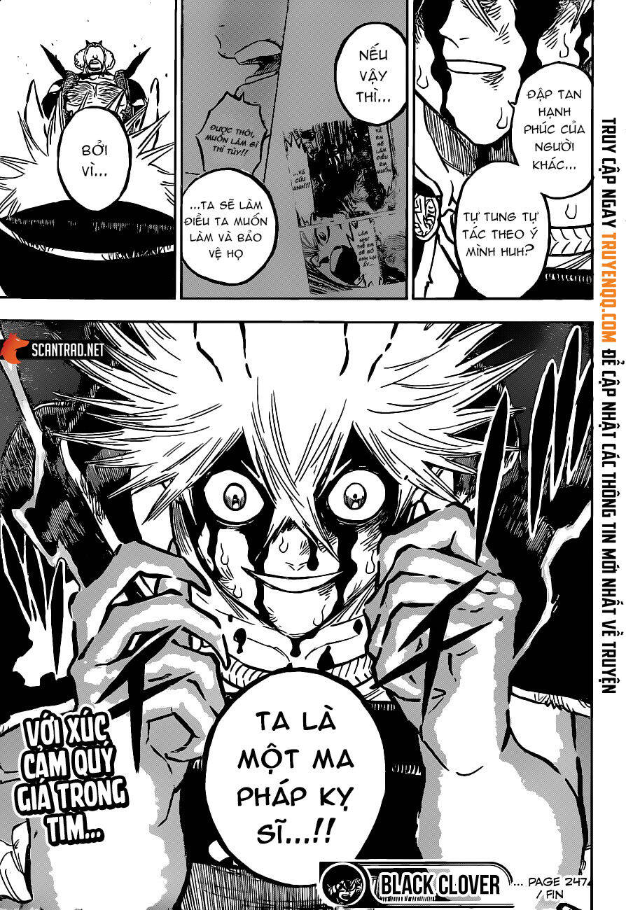 Black Clover - Thế Giới Phép Thuật Chap 247 - Next Chap 248