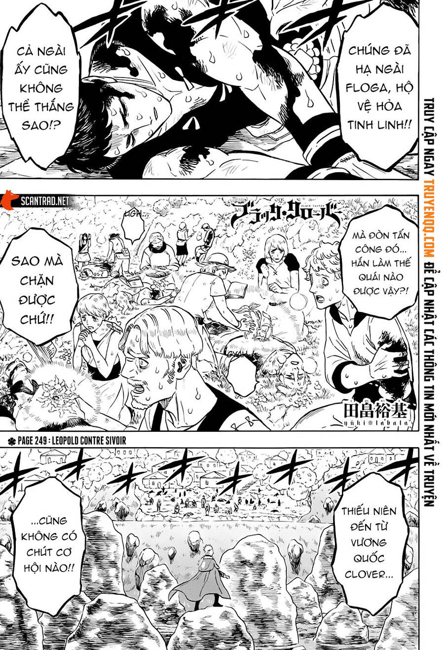 Black Clover - Thế Giới Phép Thuật Chap 249 - Next Chap 250
