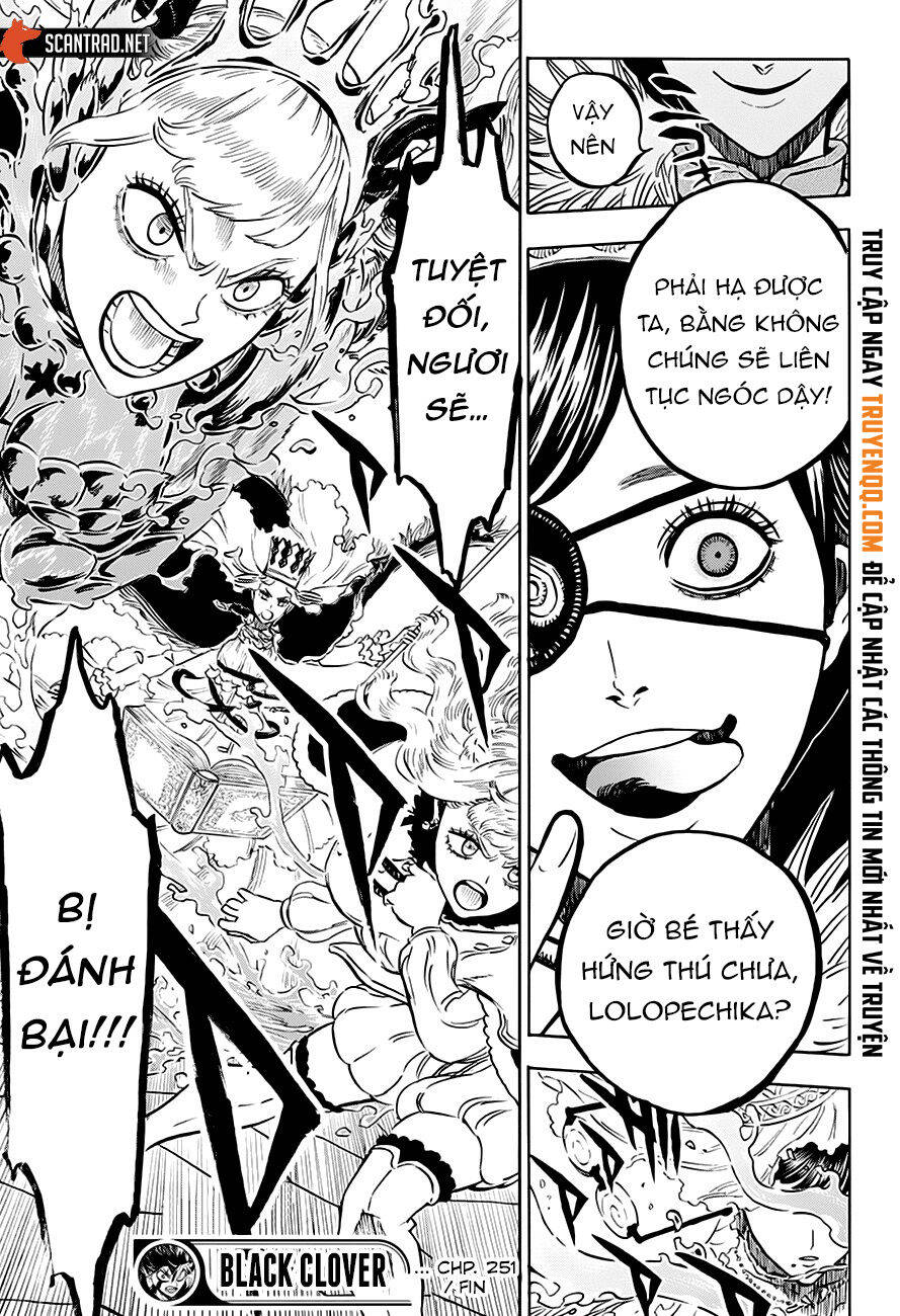 Black Clover - Thế Giới Phép Thuật Chap 251 - Next Chap 252
