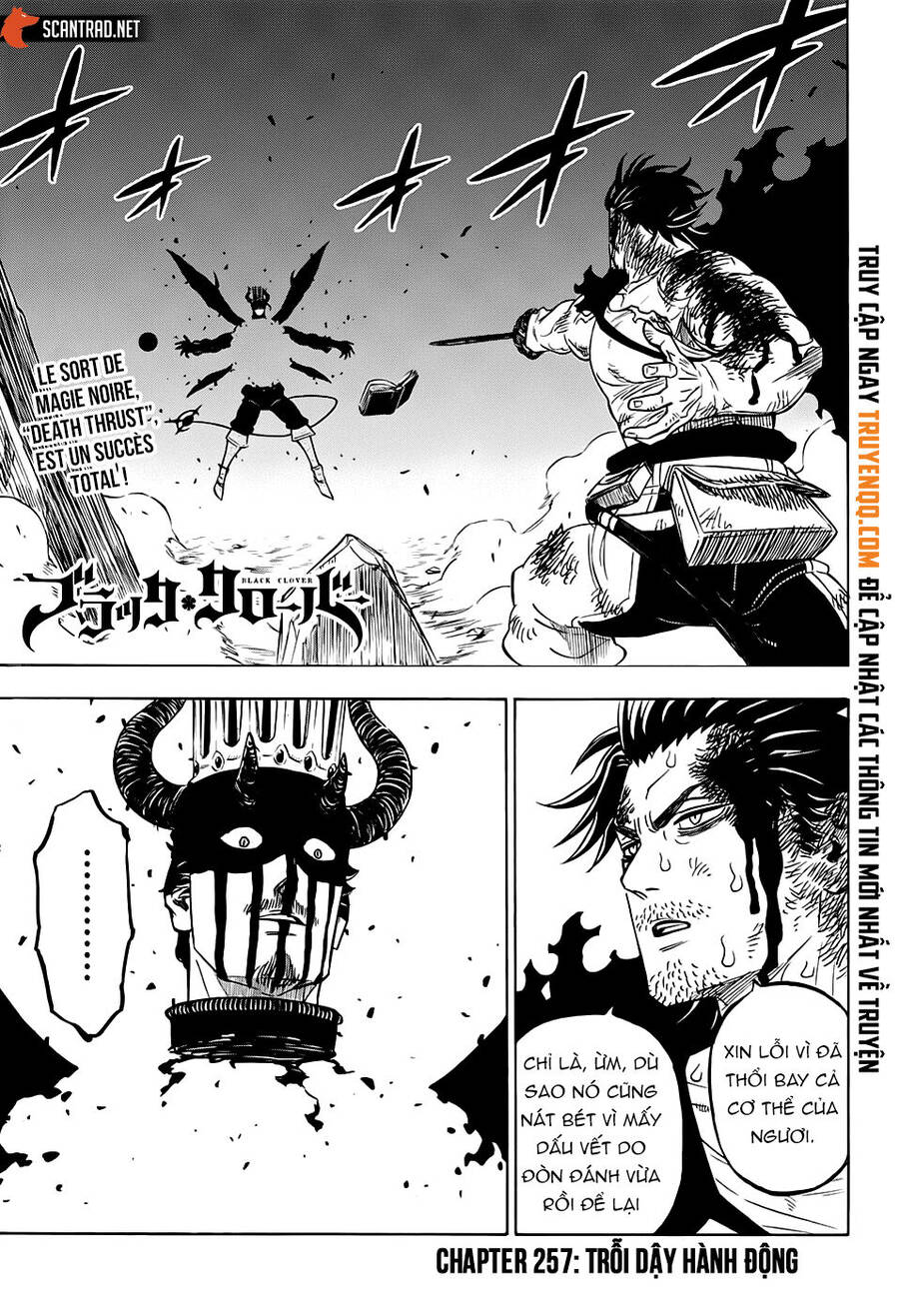 Black Clover - Thế Giới Phép Thuật Chap 257 - Next Chap 258