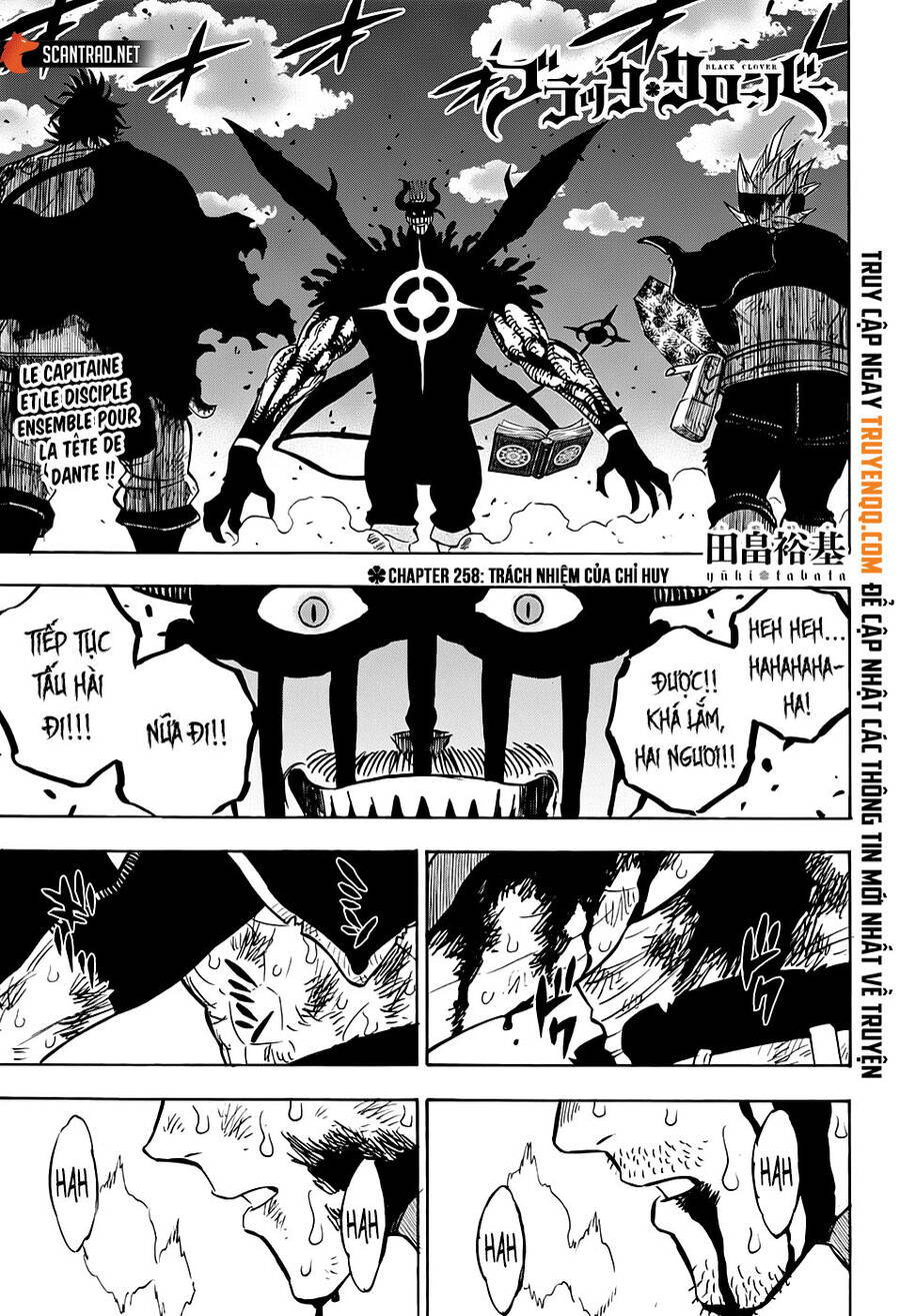Black Clover - Thế Giới Phép Thuật Chap 258 - Next Chap 259