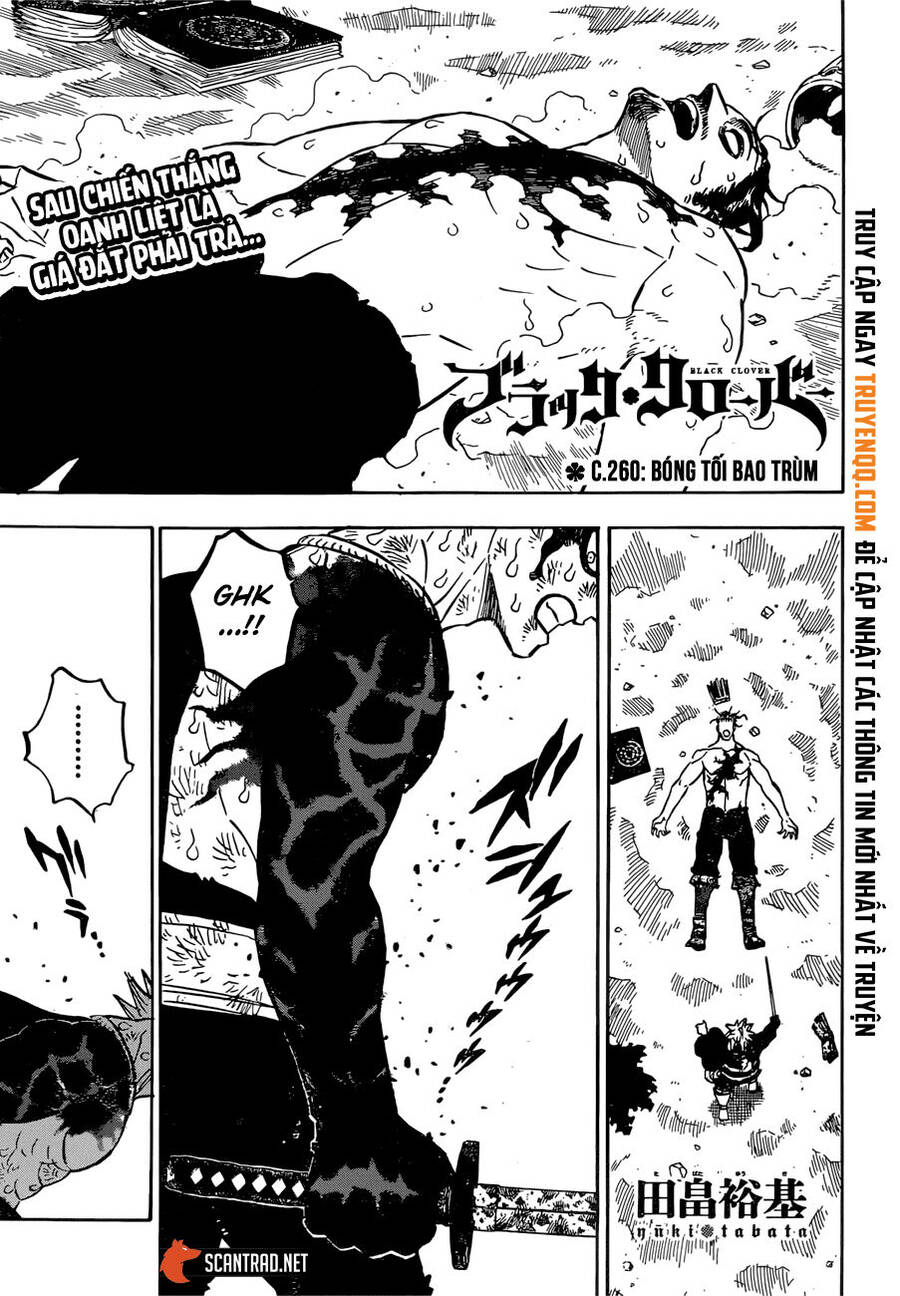 Black Clover - Thế Giới Phép Thuật Chap 260 - Next Chap 261