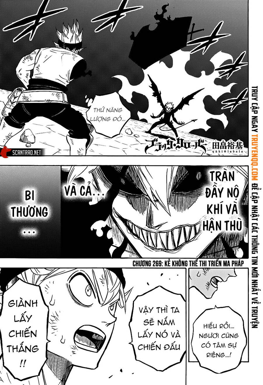 Black Clover - Thế Giới Phép Thuật Chap 269 - Next Chap 270