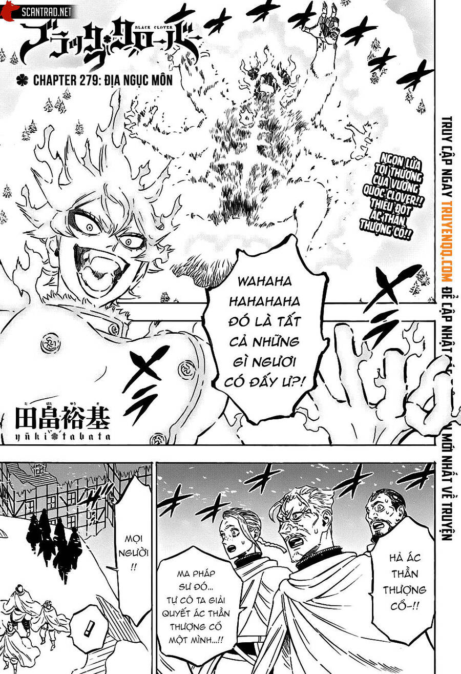 Black Clover - Thế Giới Phép Thuật Chap 279 - Next Chap 280